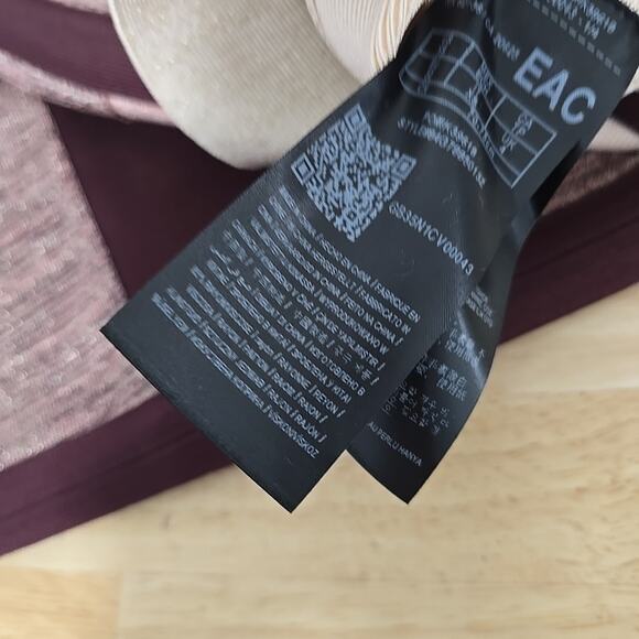 Marciano Striped‎ Dress Womens Extra Small Pink Glitter Stretch Bodycon Mini - Picture 4 of 8